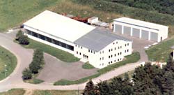 Luftbild des Firmensitzes der Firma Stich in Spiegelau